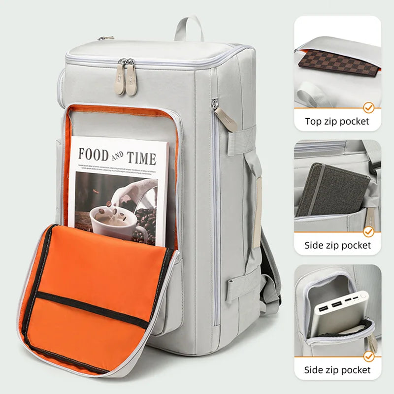 GearPro MaxFit Gym & Travel Backpack