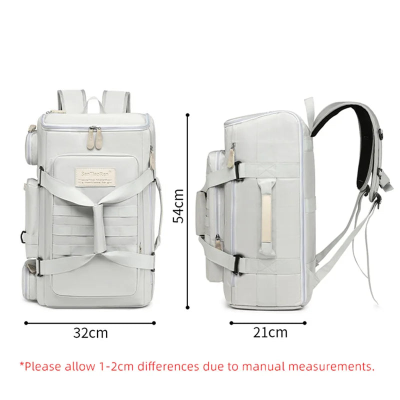 GearPro MaxFit Gym & Travel Backpack